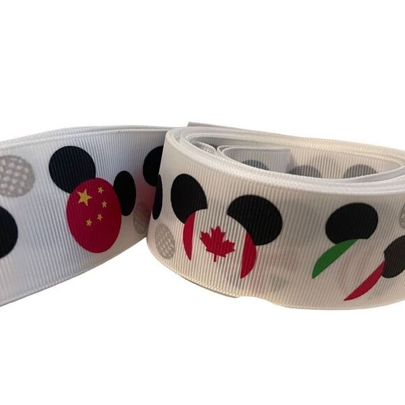 Grosgrain Ribbon 1.5” 5 yards yds 5/$20 NEW bows bow making shipping printed - Picture 1 of 11